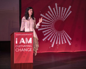 Serafina Palandech presents at Cultivating Change Summit