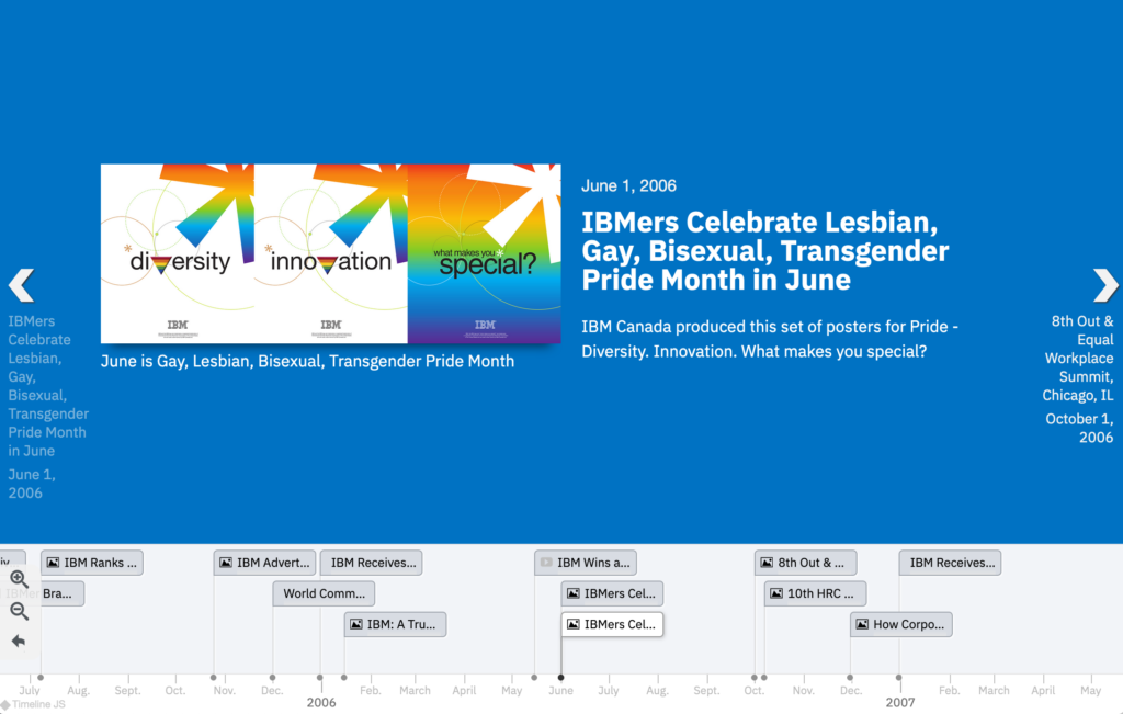 Ibm Unveils Lgbt Timeline During Pride Month Business - 